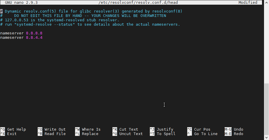 centos-8-dns-resolv-conf