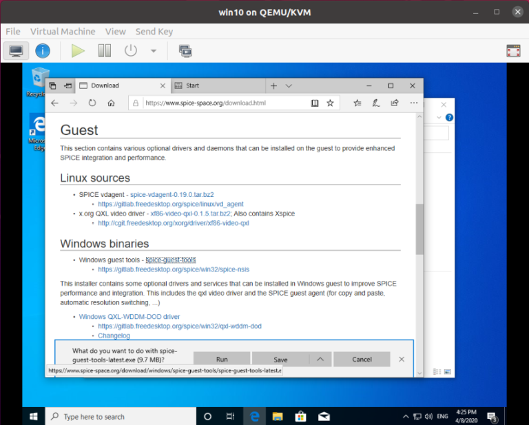 How to Enable clipboard and folder sharing in Qemu/KVM on Windows Guest
