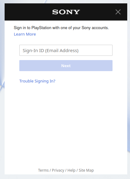 How to link your existing Sony account to Playstation 1